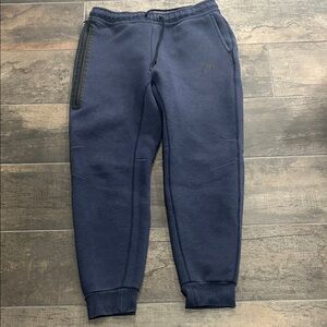 Nike Tech Men’s Fleece Navy Blue Jogger Pants
